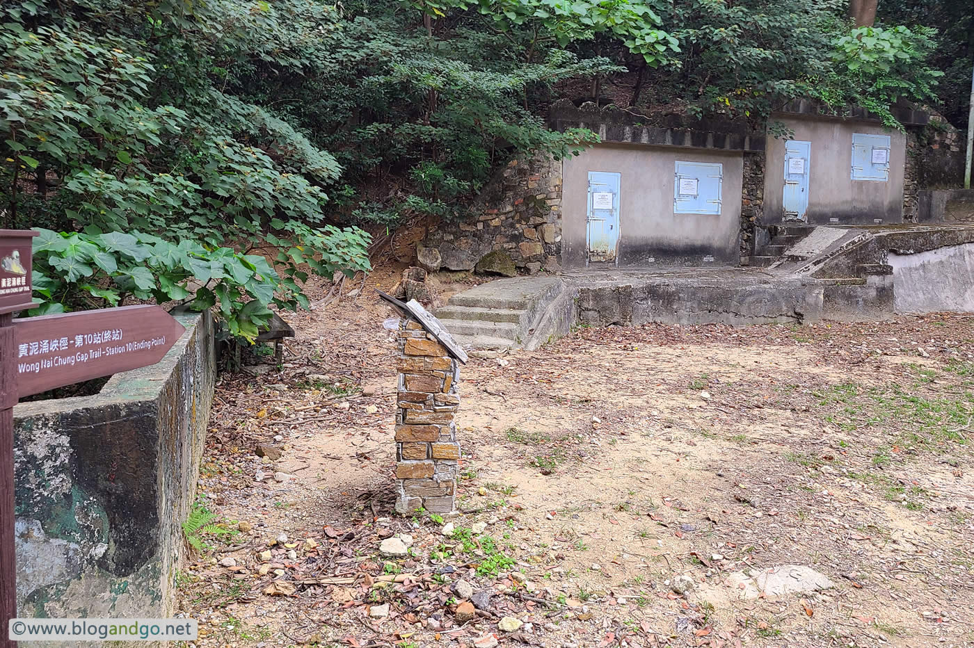 War Time Trail - WNC Gap Station 10 - West Brigade HQ Splinter Proof Shelters